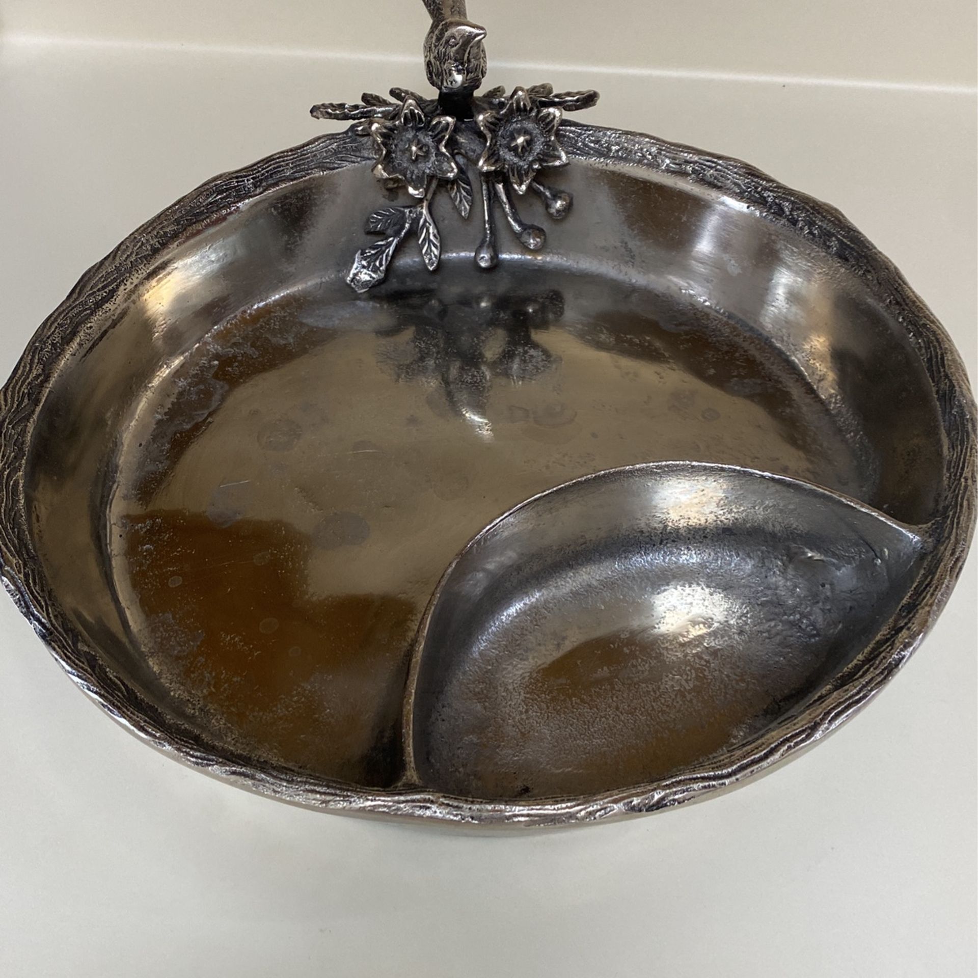 Metal Decorative Dish Plate 