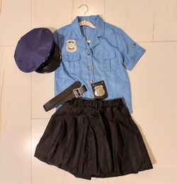 Policemen Halloween costume for girls