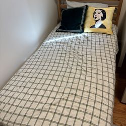 Twin Bed and mattress 