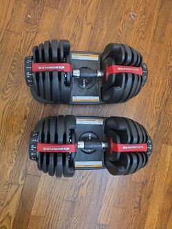 Bowflex dumbells