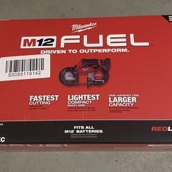 Milwaukee M12 FUEL 12V Band Saw XC Kit 