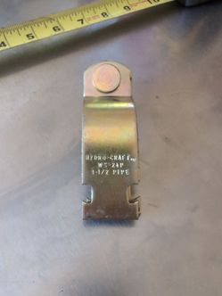 Hydrocrft ws- 24p pipe clamp holder strap 1-1/2" pipe