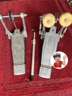 🔥 Pearl Double Bass Pedals Drum Set Drums