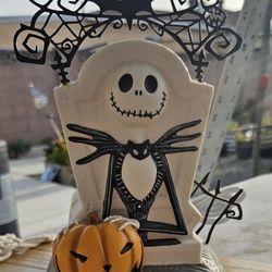 Scentsy Jack Skellington Pumpkin King Nightmare Before Christmas Warmer
