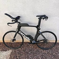 Triathlon Bike Cervelo P Series DI2 SLIZE 61 , Extra LARGE. Message Me For Other Sizes And Models