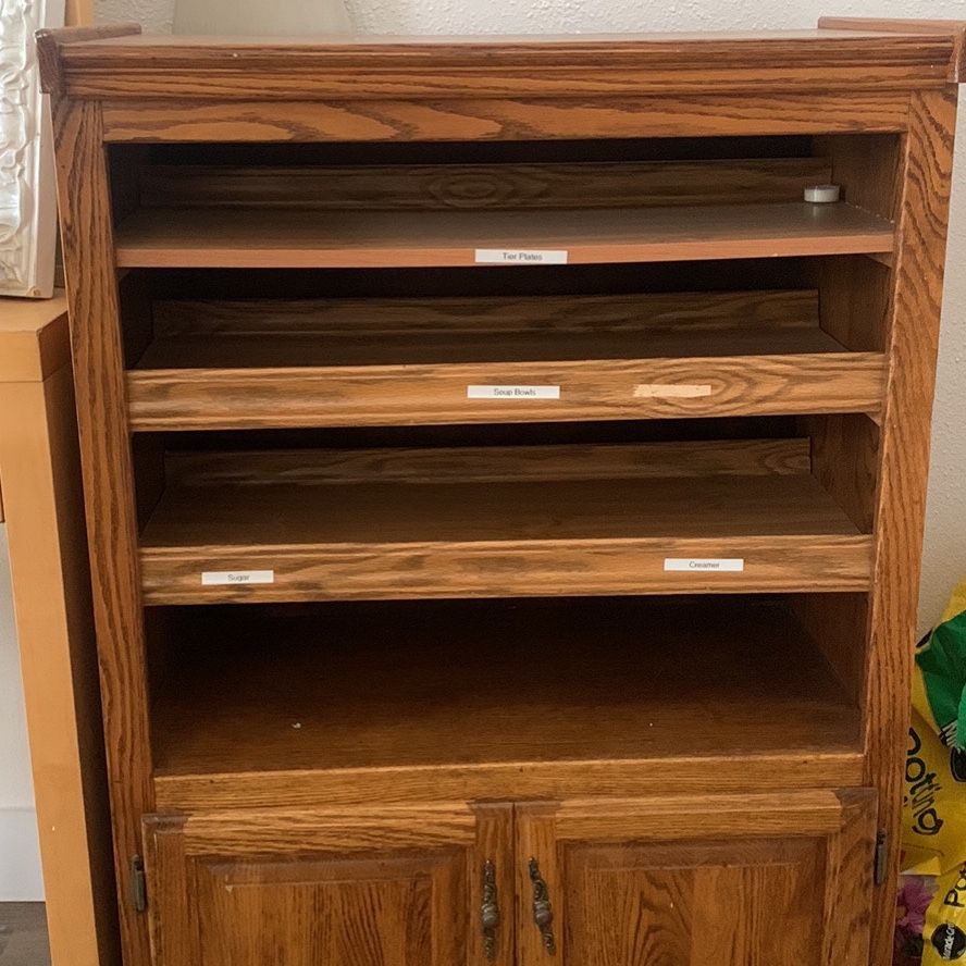 Wood Dresser Buffet