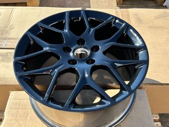 4x 19" Rims Chevrolet Corvette C7 2017 20986508 23334934 Black 96145 STINGRAY