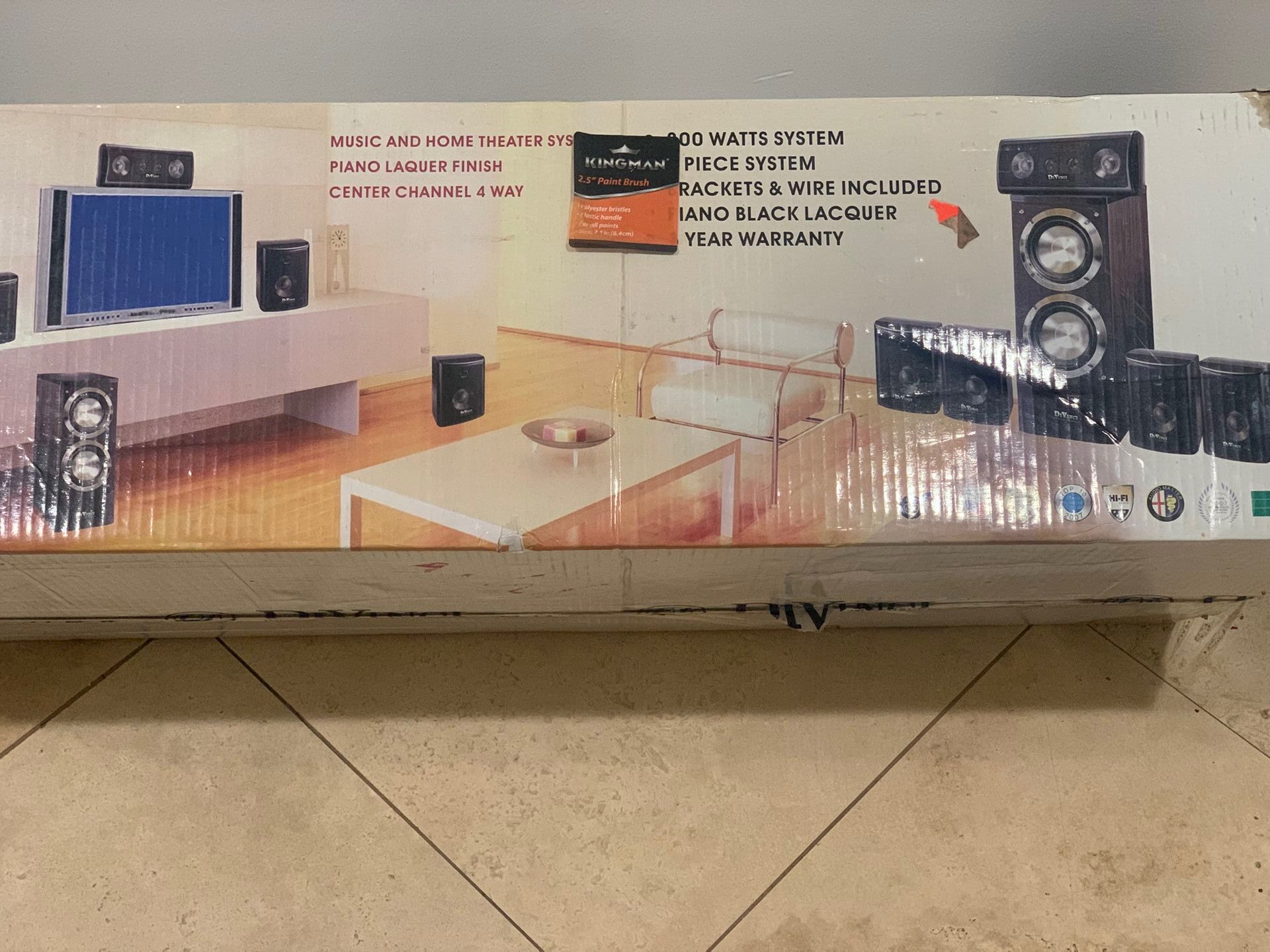 Di Vinci And Home Theater And Music System