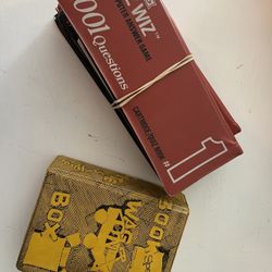 Vintage Trivia And Educational Games.