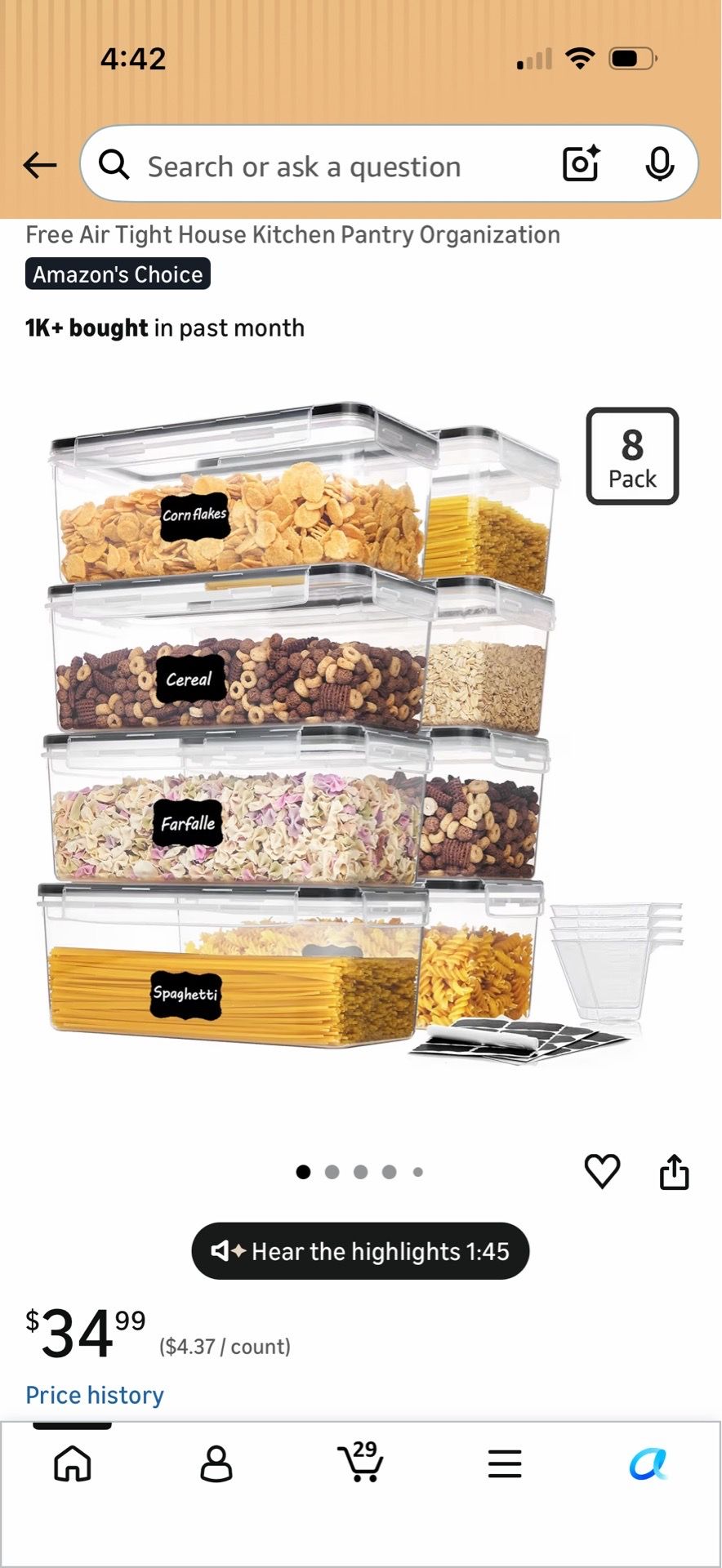 Food Storage Containers