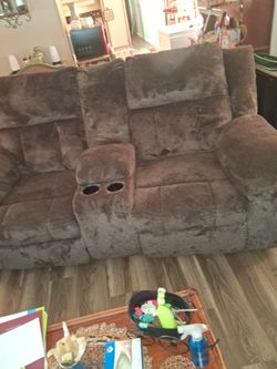 Ashley Furniture recliner couches one year old
