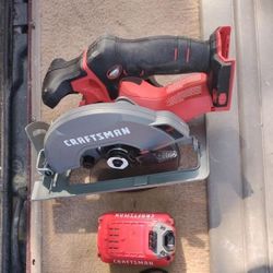 Craftsman Cordless Circular Saw & CRAFTSMAN® V20* Cordless Work Light 