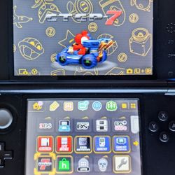 3DS XL Blue 128GB Loaded Retro Customized