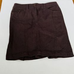 Pre-owned Esprit Women Brown Casual Skirt 8