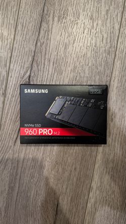 NEW Samsung 960 PRO NVMe M.2 512GB SSD