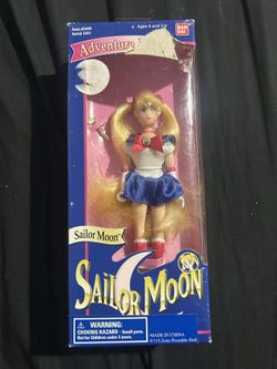 Sailor Moon Adventure Doll "Sailor Moon" 1995 Bandai NEW SEALED