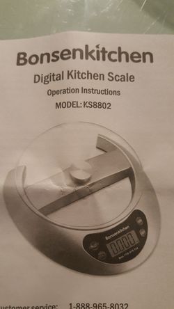 Digital kifchen scale