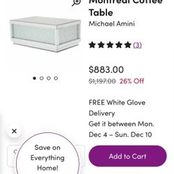 Coffee Table Set/living Room Table Set