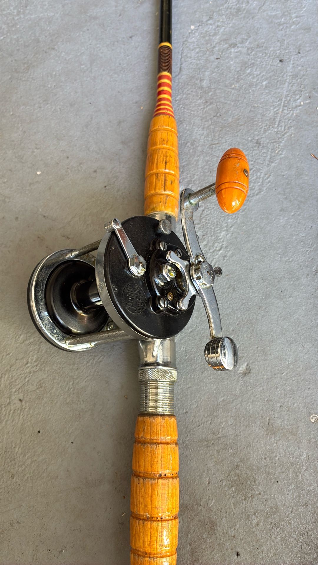 Penn 200 Surf master Reel And Two Saltwater Rods