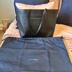 Cole Haan Pebbled Leather Tote/ Purse
