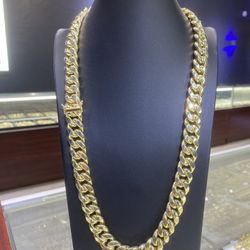 10kt Miami Cuban Chain 132.50g