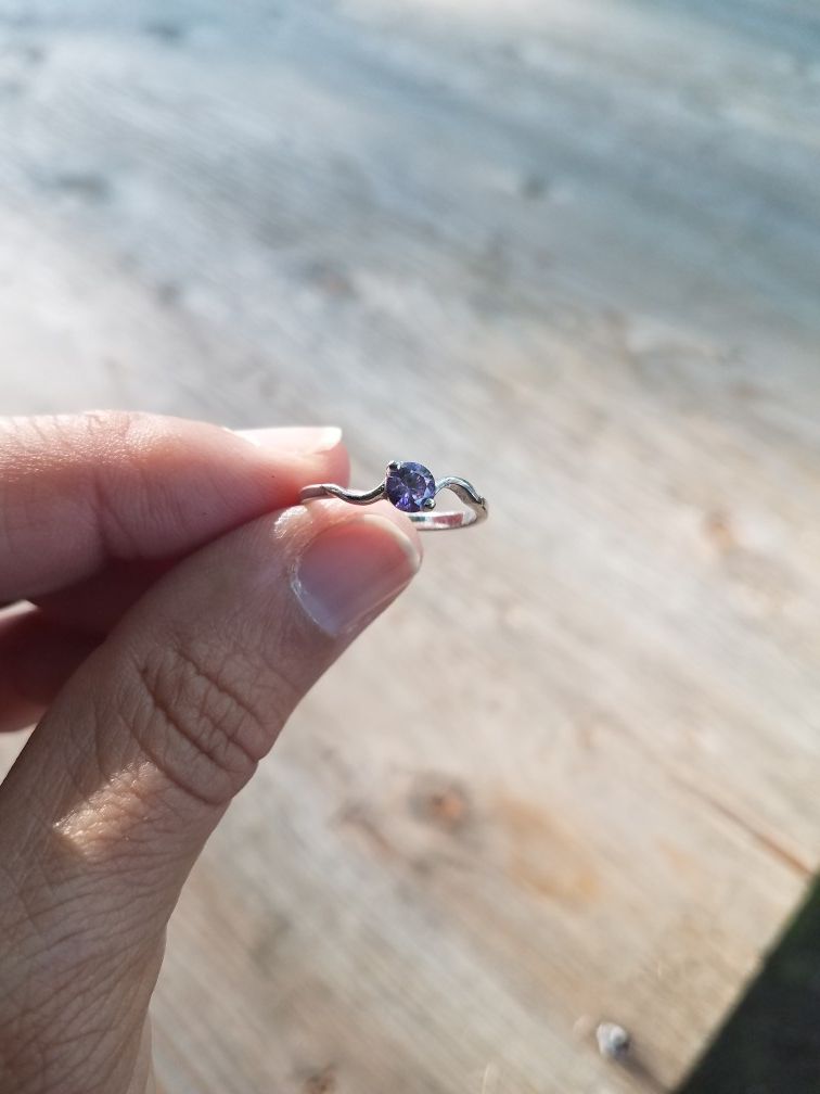 Sterling silver ring