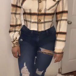 Women’s Crop Top Flannels 