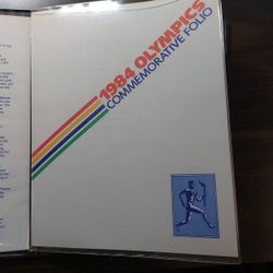 1984 Olympics Commemorative Folio-Complete