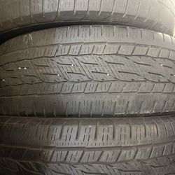 Tires 255-55r20 Continental 