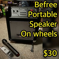 Befree Portable Speaker On Wheels