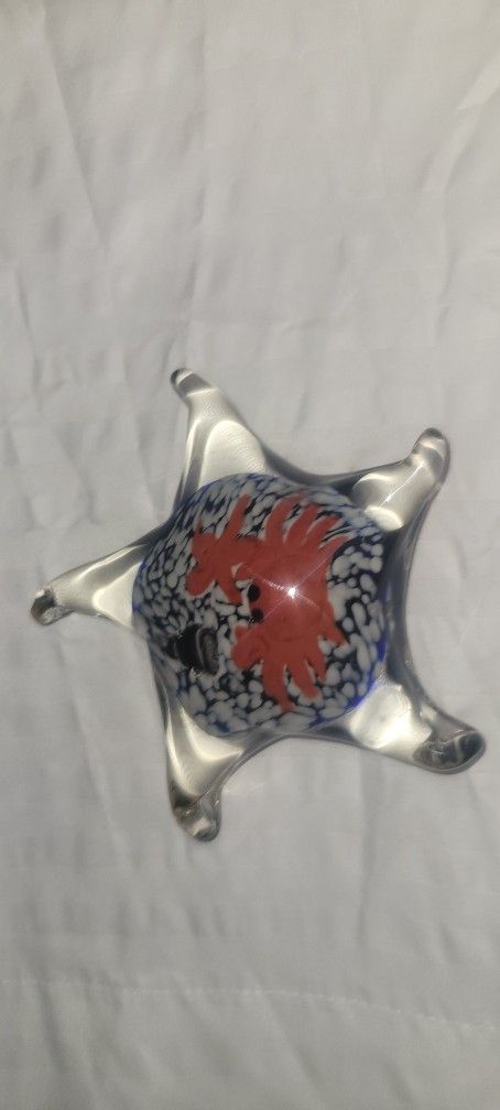 Glass art Starfish