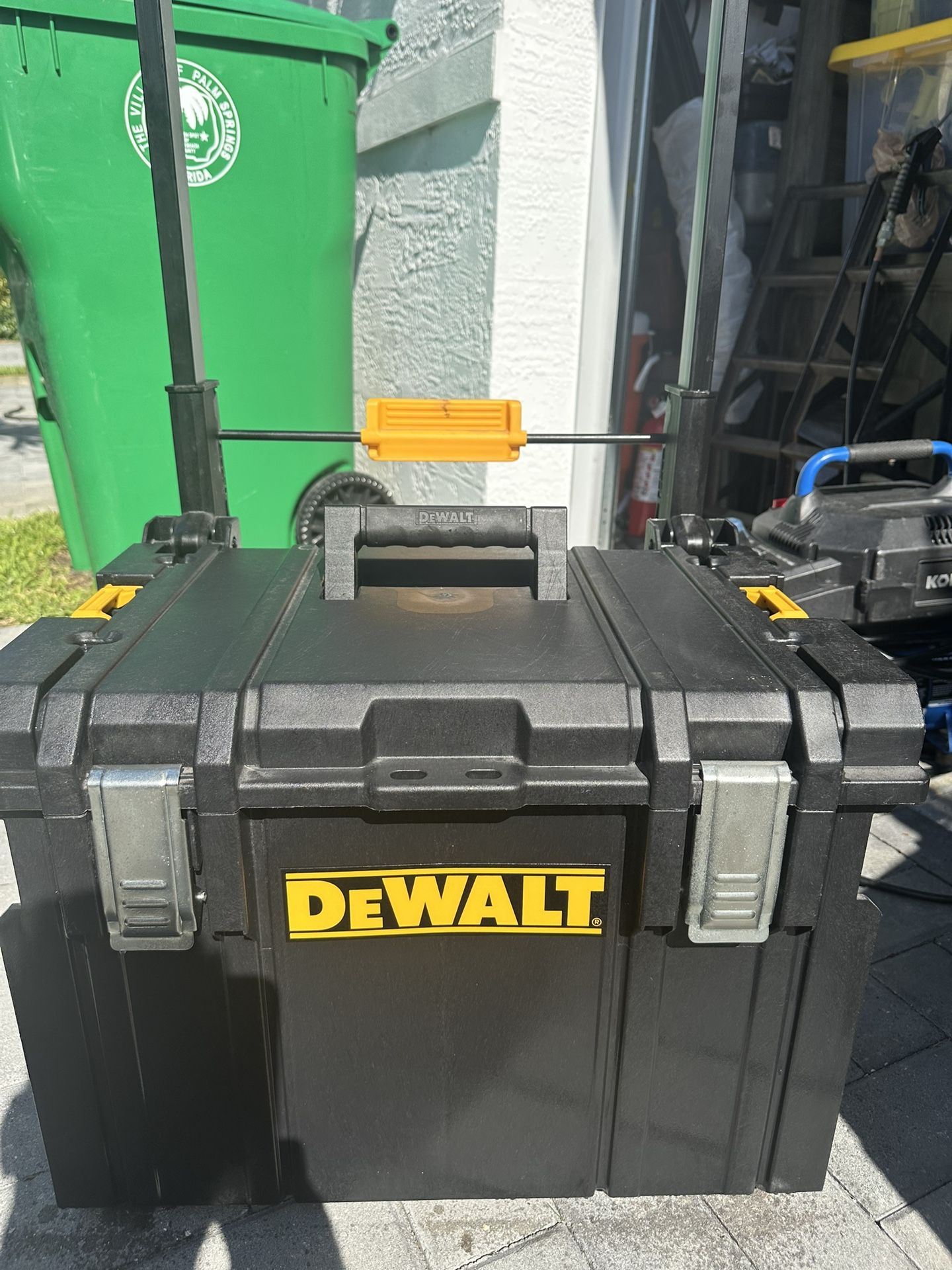 DEWALT box with wheels