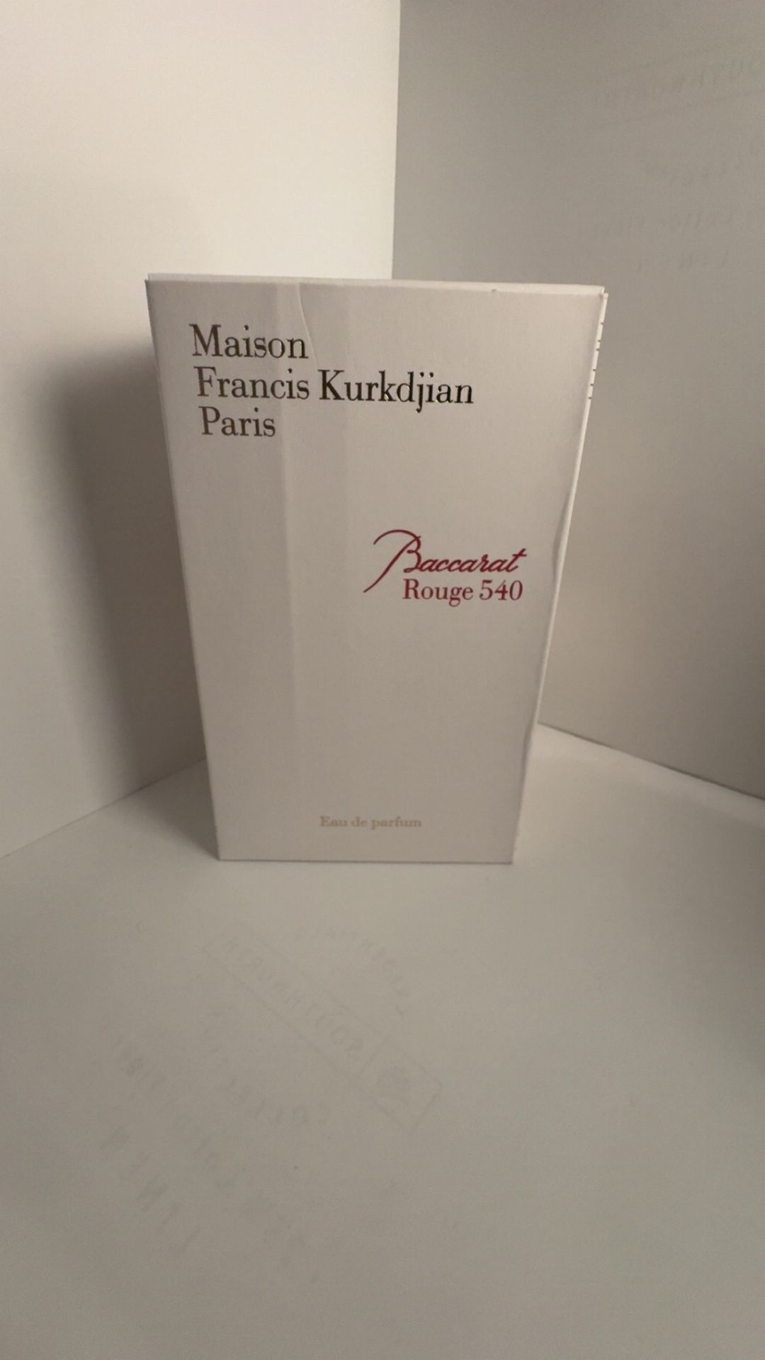 Baccarat Rouge 540 Eau de parfum