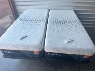 Nectar Ultra Memory Foam Split King Mattresses With Adjustable Base