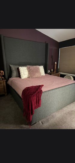 King size bed. NEW