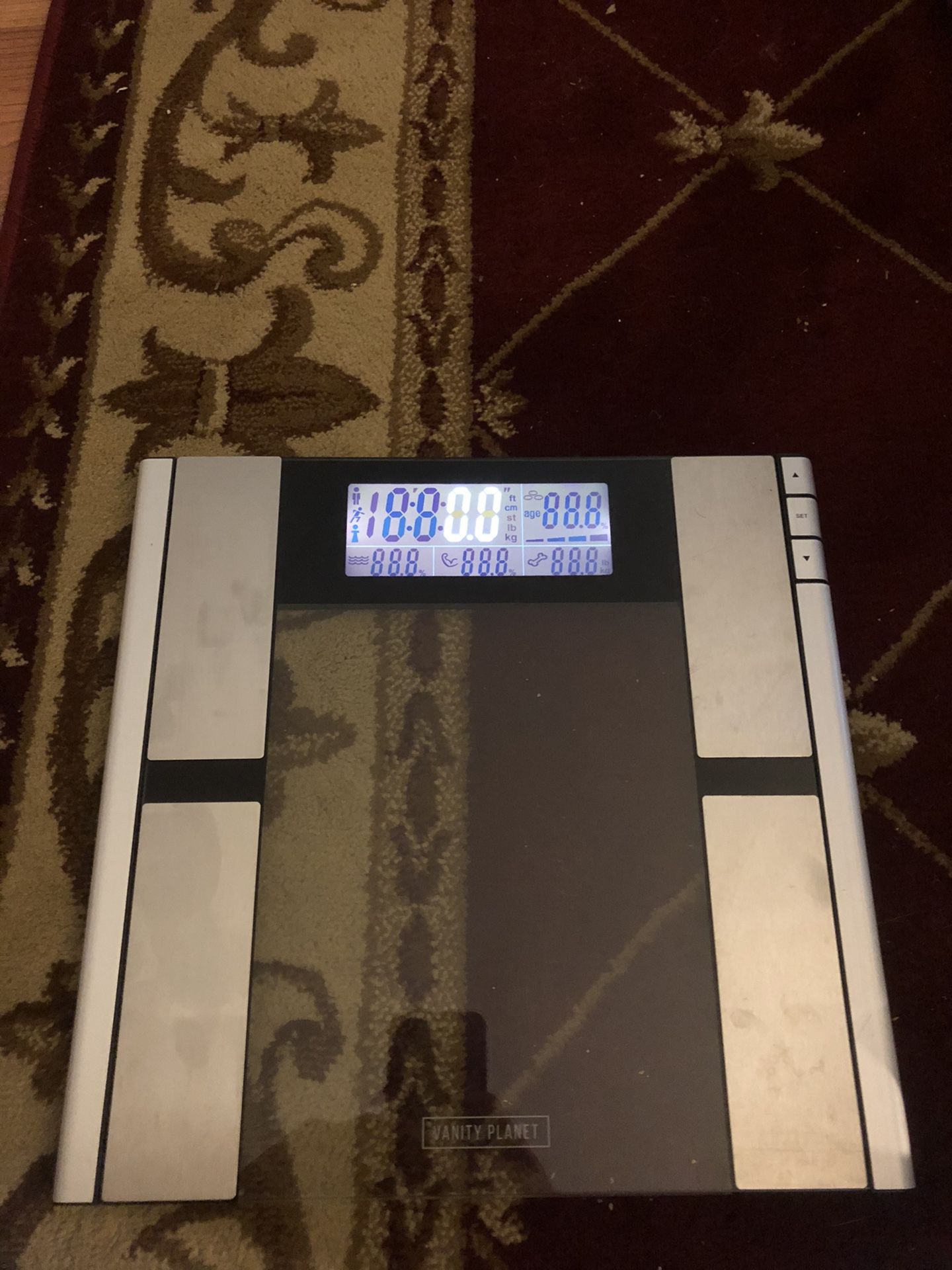 Vanity Planet Weight Scale And Body Analyzer