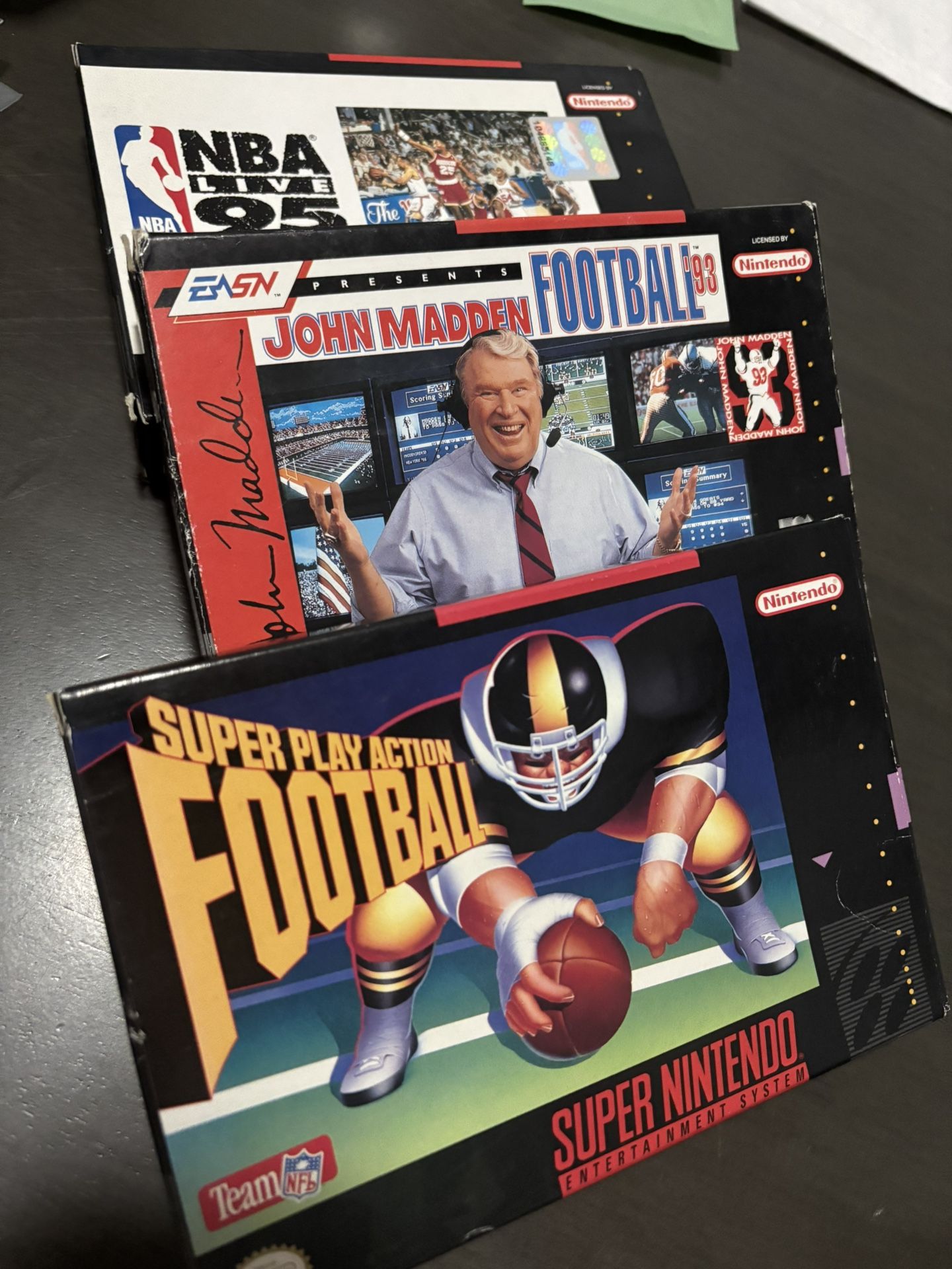 Nintendo Sports Games With Boxes