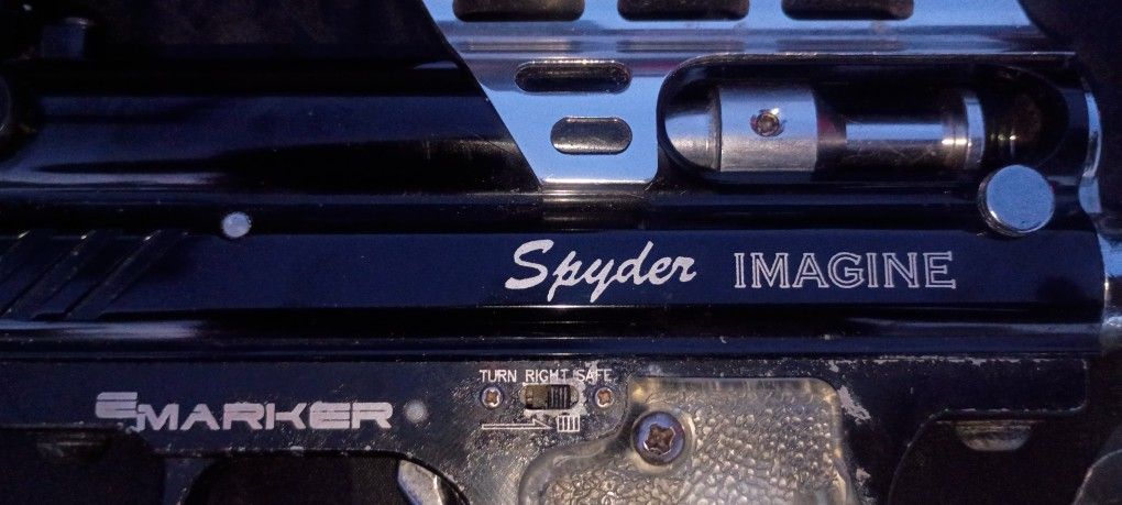 spyder imagine paintball co2 led gun