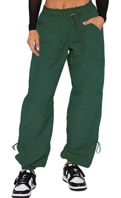 Green Parachute Cargo Pants