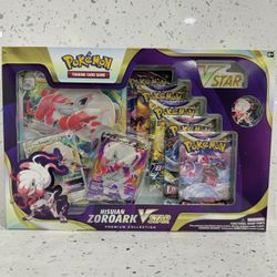 Pokemon TCG HISUIAN ZOROARK VSTAR Premium Collection Box 