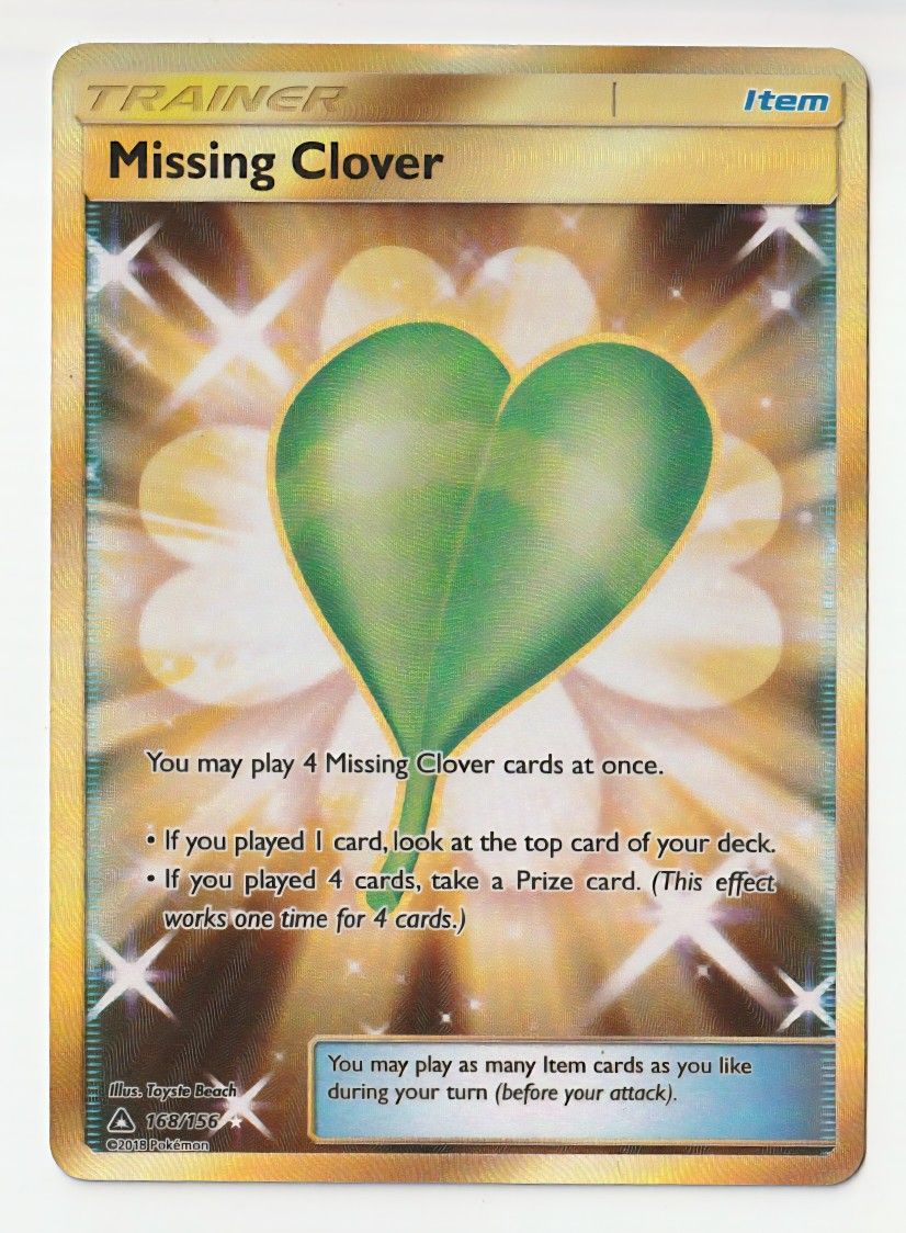 Missing Clover (Secret Rare) 168/156