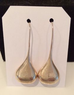 Sterling Drop Earrings
