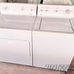 Kenmore 70 Washer And Electric Dryer 90 Day Warranty Some Delivery 