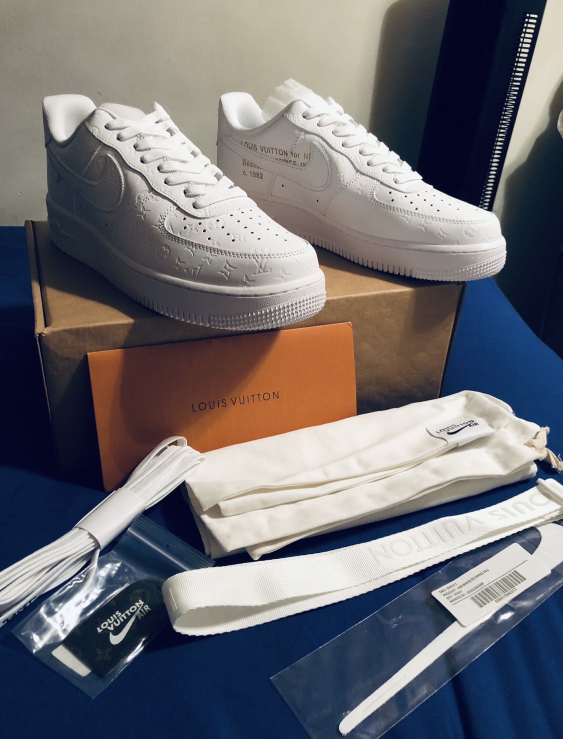 Custom LV Air Force 1s for Sale in Cordova, TN - OfferUp