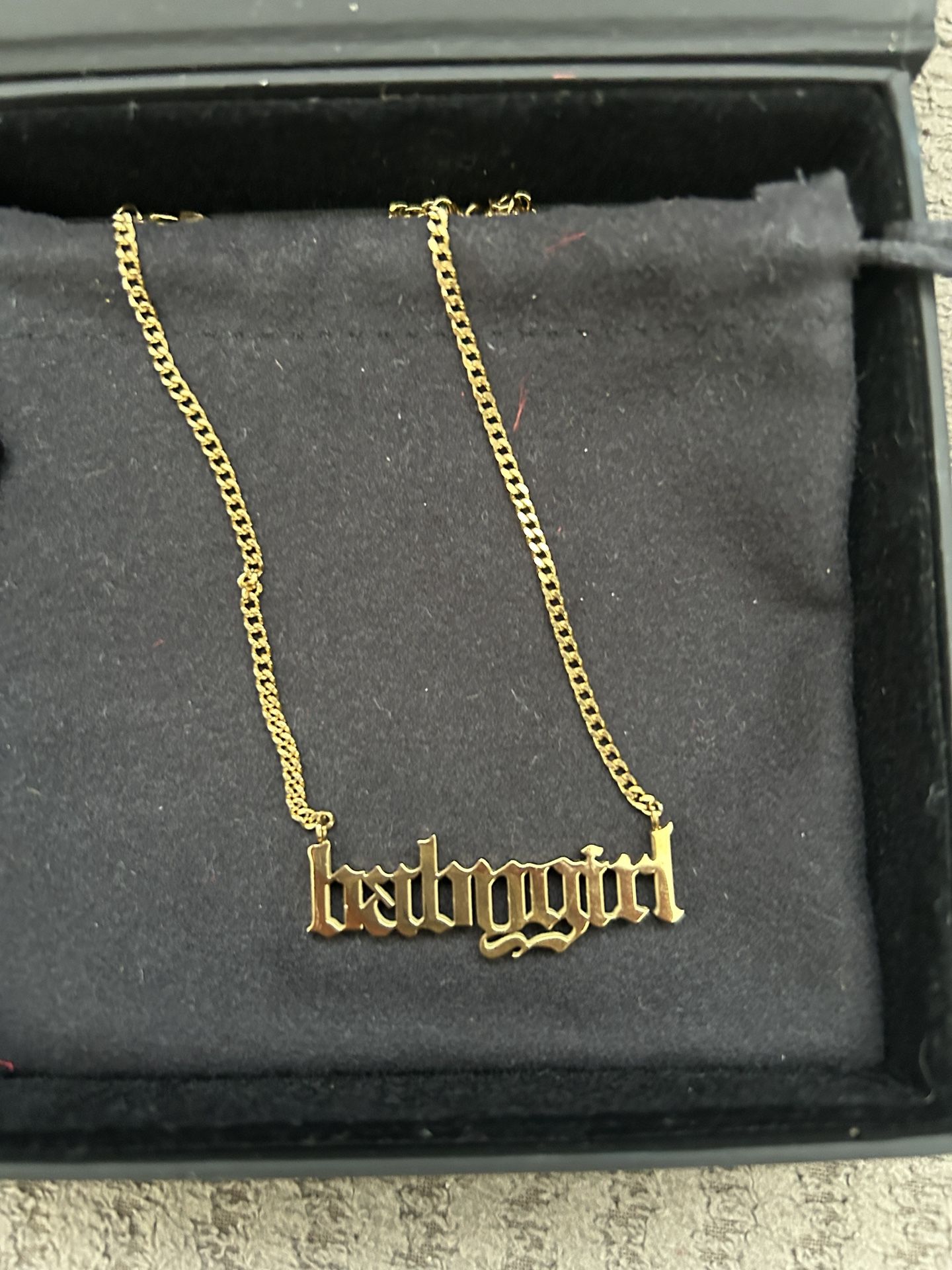 Gold Anklet “babygirl” Baby Girl Jewelry
