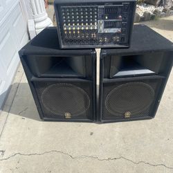 Yamaha speakers