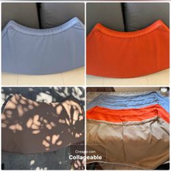 Curved seat cushion COVER