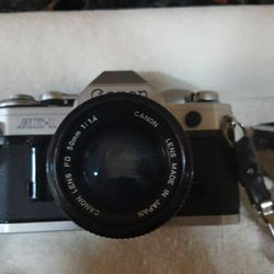 Canon AE-1 camera