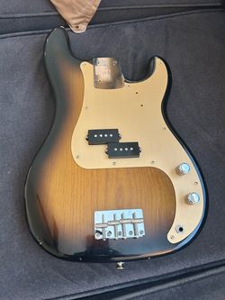 Loaded Precision bass guitar alder body