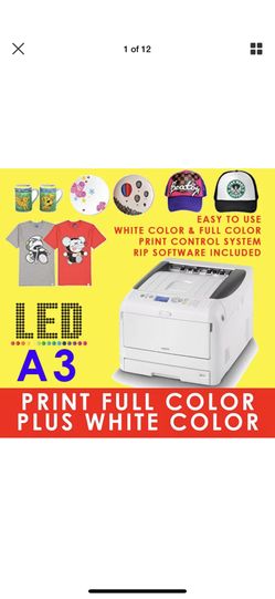 OKI Pro 8432wt Toner Printer, include Paper